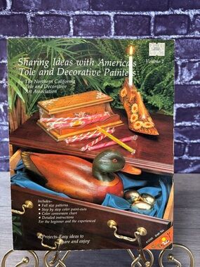 1982 Sharing Ideas With America’s Tole and Decorative Painters Book